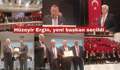 Hüzeyir Ergin, yeni başkan seçildi