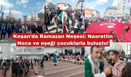Ramazan Neşesi: Nasrettin Hoca ve eşeği çocuklarla buluştu!