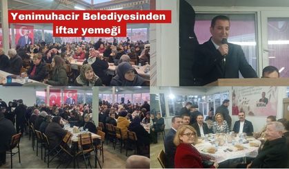 Yenimuhacir Belediyesi'nden iftar yemeği