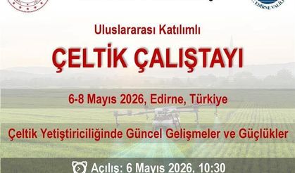 Edirne’de dev zirve: Uluslararası Çeltik Çalıştayı başlıyor!