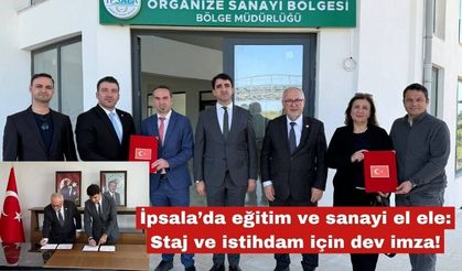 İpsala’da eğitim ve sanayi el ele