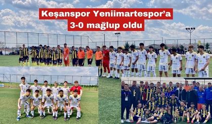 Keşanspor, Yeniimartespor’a 3-0 mağlup oldu
