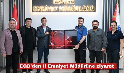 EGD'den İl Emniyet Müdürü'ne ziyaret