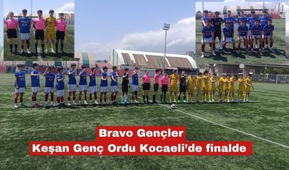 Keşan Genç Ordu Kocaeli'de finale adını yazdırdı