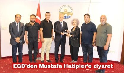 Edirne Gazeteciler Derneği’nden Rektör Hatipler’e ziyaret