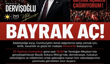 Şahin’den “Büyük Ankara Mitingi”ne Davet