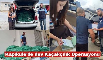 Kapıkule’de dev Kaçakçılık Operasyonu