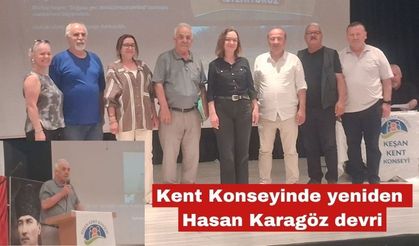 Kent Konseyi'nde yeniden Hasan Karagöz devri