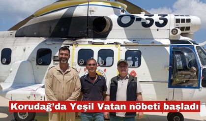Korudağ’da Yeşil Vatan nöbeti başladı
