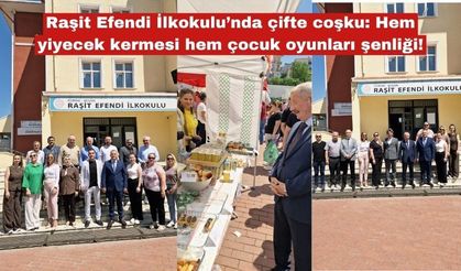 Raşit Efendi İlkokulu’nda çifte coşku