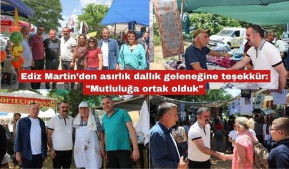 Ediz Martin "Mutluluğa ortak olduk"