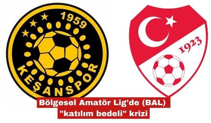 Bölgesel Amatör Lig'de (BAL) "katılım bedeli" krizi