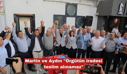"Örgütün iradesi teslim alınamaz"