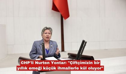 Yontar: "Çiftçimizin bir yıllık emeği kül oluyor"