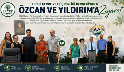 ERÇED'den Özcan ve Yıldırım’a ziyaret