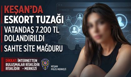 Sahte escort sitesi tuzağına düşen vatandaş dolandırıldı