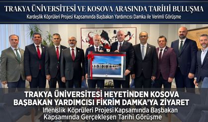 Kosova Başbakan Yardımcısı Fikrim Damka’ya ziyaret