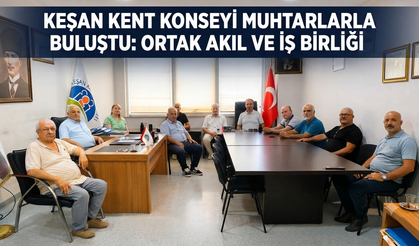Keşan Kent Konseyi'nin nezaket ziyaretleri sürüyor