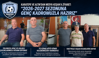 Keşan İdmanyurdu'ndan gazetemize ziyaret