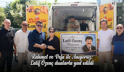 Latif Özenç 10.ölüm yıldönümünde dualarla yad edildi