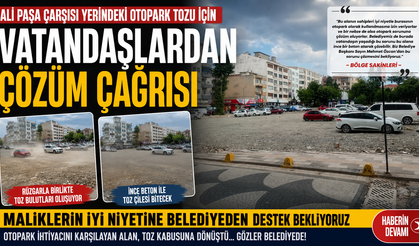 Vatandaştan soruna çözüm önerisi