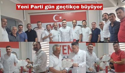 Yeni Parti Keşan'da güç kazanıyor