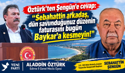 Aladdin Öztürk’ten Sebahattin Şengün’e cevap