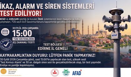 Keşan Kaymakamlığı panik yapılmaması için uyardı