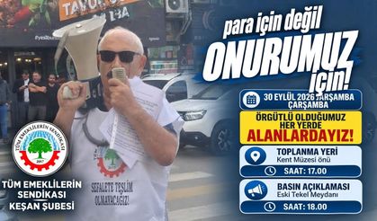 Tüm Emekliler Sendikası 30 Eylül’de yine meydanlarda olacak