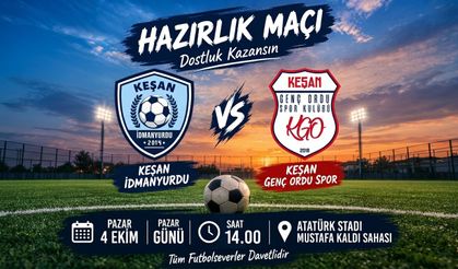 Keşan'da Dostluk Rüzgarı 4 Ekim'de esecek