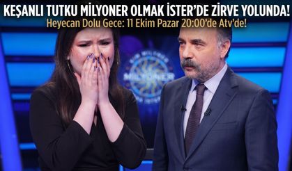 Keşanlı Tutku “Kim Milyoner Olmak İster?” yarışmasında