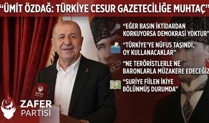 “Basın iktidardan korkuyorsa o ülkede demokrasi yoktur”