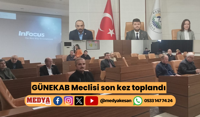 GÜNEKAB Meclisi son kez toplandı