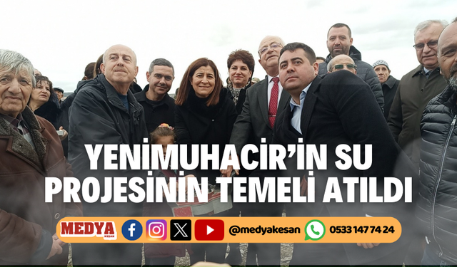 Yenimuhacir’in su projesinin temeli atıldı