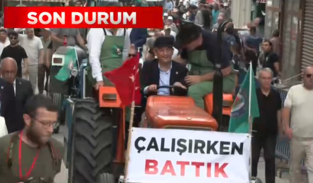 CHP Genel Başkanı Özel, Hayrabolu'da miting düzenledi