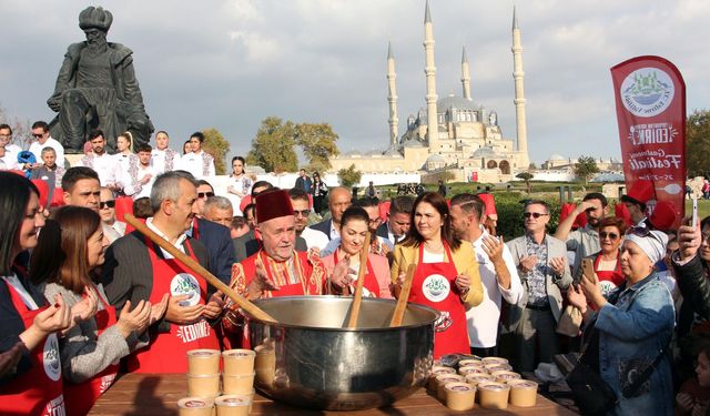 Edirne'de 'Topraktan Sofraya Edirne Gastronomi Festivali' başladı