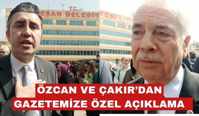 Mehmet Özcan ve Anıl Çakır’dan, gazetemize özel açıklama