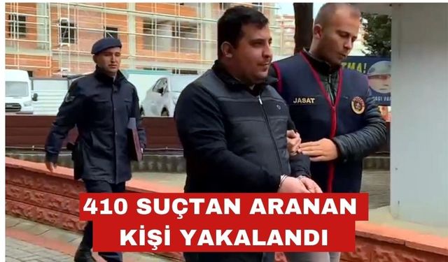 Suç makinası yakalandı