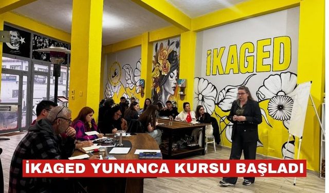 İKAGED’de Yunanca dersleri başladı