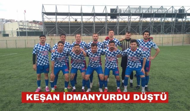 Keşan İdmanyurdu 1.Amatör Lig’e düştü