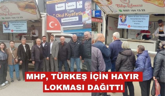 MHP,Alparslan Türkeş için hayır lokması dağıttı