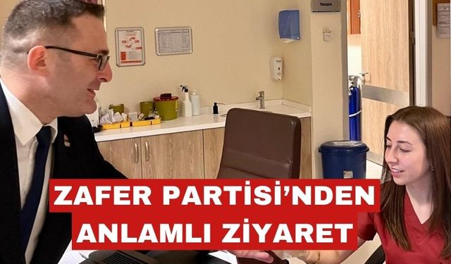 Zafer Partisi’nden bayramda anlamlı ziyaret