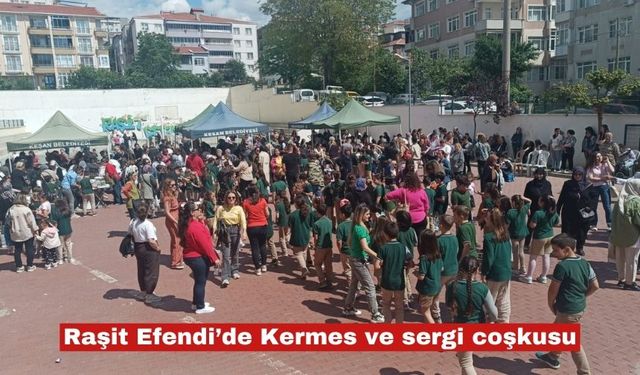 Raşit Efendi 'de kermes ve yıl sonu resim sergisi