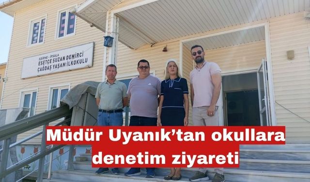 İpsala'da okullar yeni döneme hazırlanıyor