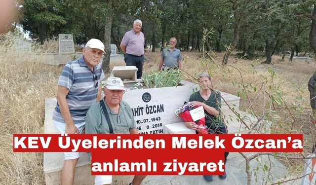 KEV Üyelerinden Melek Özcan’a anlamlı ziyaret