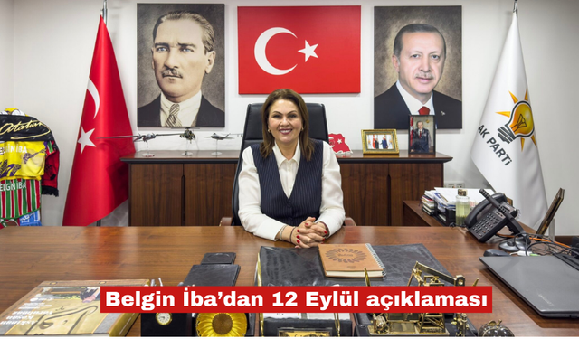Belgin İba’dan 12 Eylül açıklaması