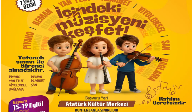 Edirne Belediye Konservatuvarı’nda ücretsiz kurslar başlıyor