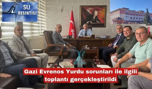 Yurt sorunları ile ilgili toplantı gerçekleştirildi