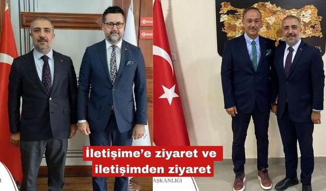 Karakoç’tan İletişim Başkanlığı’na  ziyaret