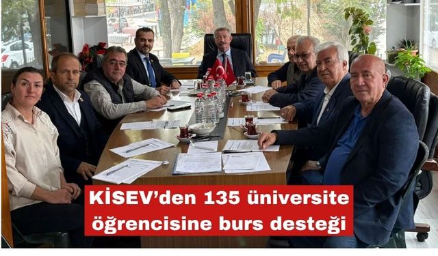 KİSEV’den 135 üniversite öğrencisine burs desteği